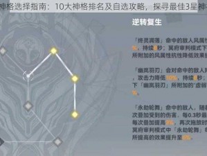 解神者3星神格选择指南：10大神格排名及自选攻略，探寻最佳3星神格选择之道