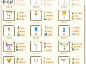 天谕手游独家调酒配方大全：揭秘专业饮品制作秘籍