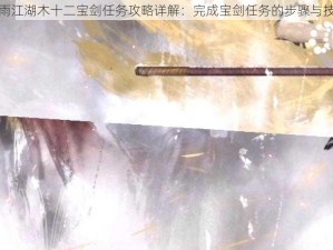 烟雨江湖木十二宝剑任务攻略详解：完成宝剑任务的步骤与技巧