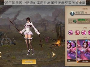 关于梦三国手游中貂蝉的实用性与属性技能获取图鉴全面解析