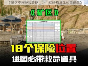 《暗区突围游戏攻略：北山保险箱具体位置详解》