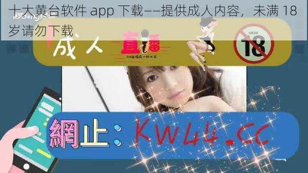 十大黄台软件 app 下载——提供成人内容，未满 18 岁请勿下载