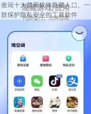 夜间十大禁用软件隐藏入口，一款保护隐私安全的工具软件