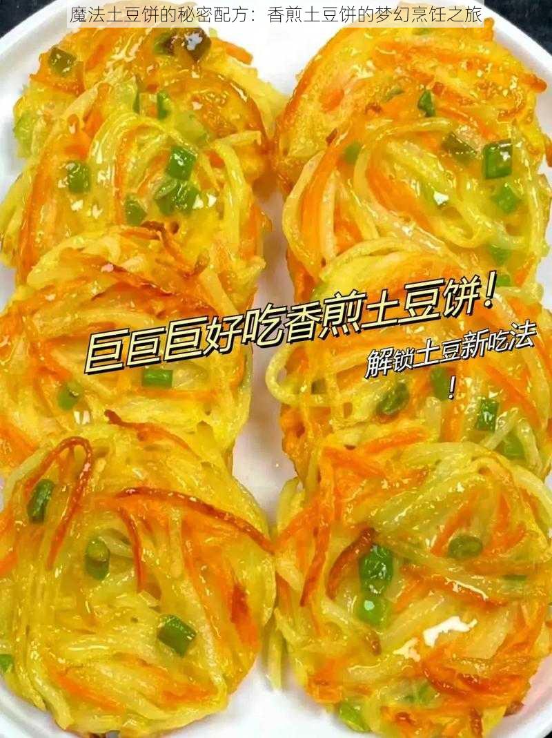 魔法土豆饼的秘密配方：香煎土豆饼的梦幻烹饪之旅