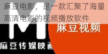 麻豆电影，是一款汇聚了海量高清电影的视频播放软件