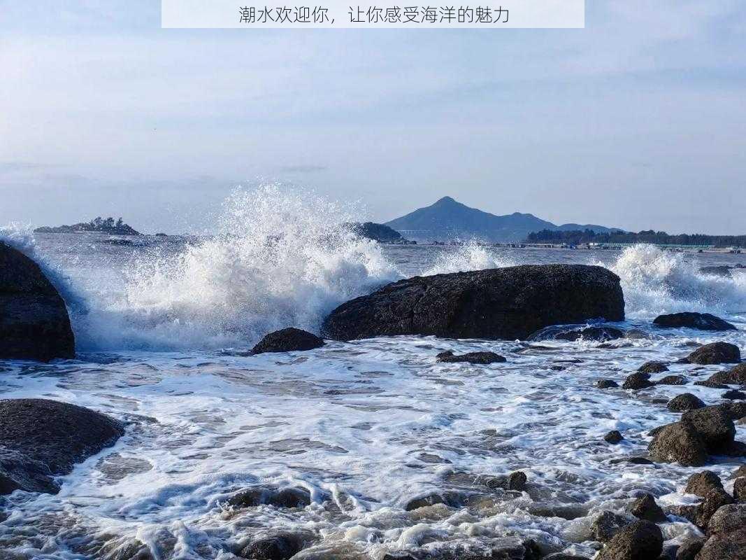 潮水欢迎你，让你感受海洋的魅力