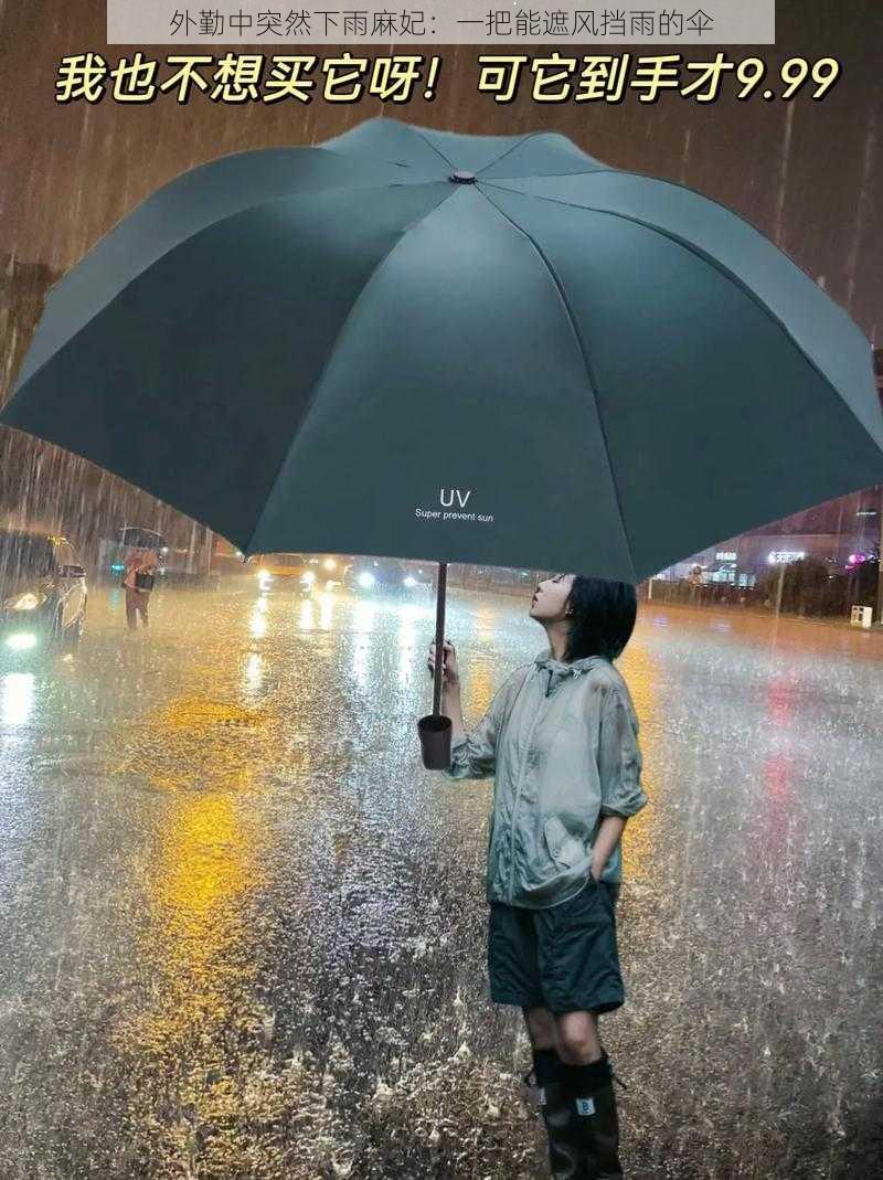 外勤中突然下雨麻妃：一把能遮风挡雨的伞