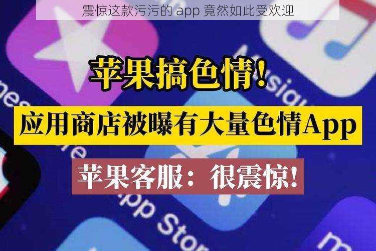 震惊这款污污的 app 竟然如此受欢迎