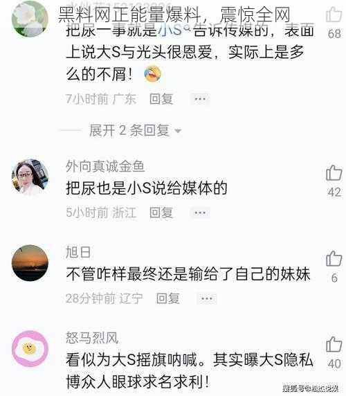 黑料网正能量爆料，震惊全网